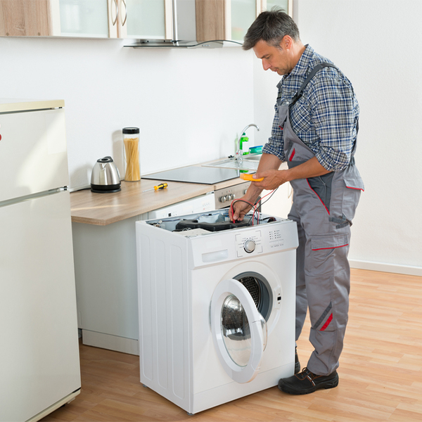 can you walk me through the steps of troubleshooting my washer issue in Reynoldsville